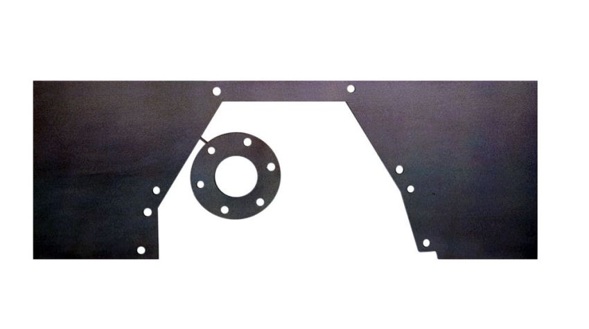 COMPETITION ENGINEERING COE4037 Mid Motor Plate - BBF Steel .090