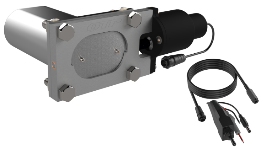 QTP QTEC33 Bolt-On QTEC Low Profile Oval Electric Cutout Valve