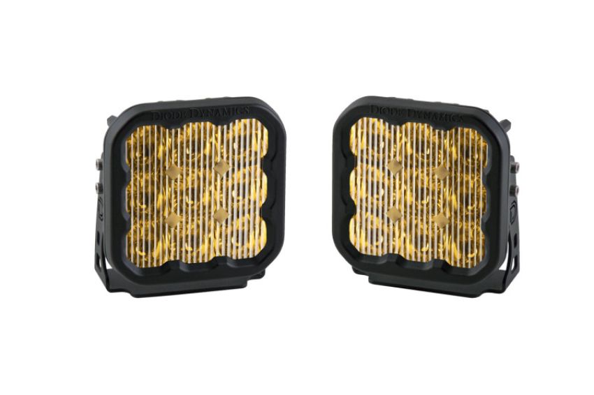 Diode Dynamics DD6781P SS5 LED Pod Sport - Yellow Driving (Pair)