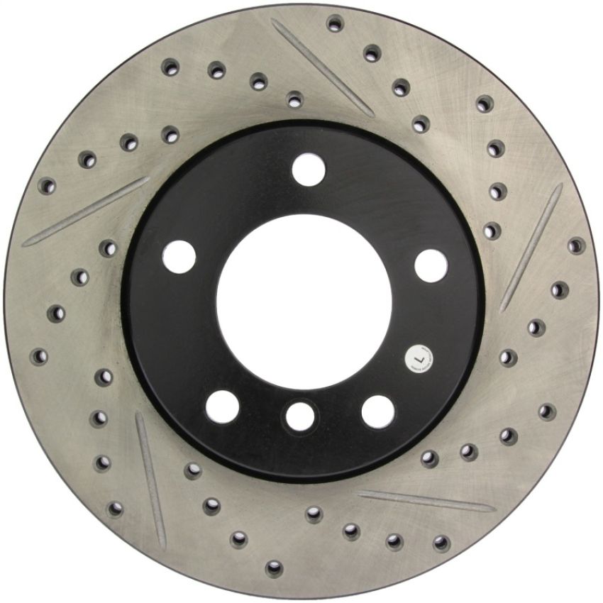Stoptech 127.34029L Slotted & Drilled Sport Brake Rotor