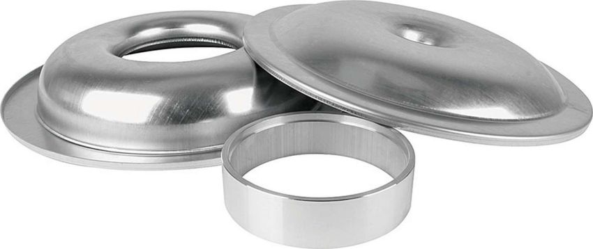 ALLSTAR PERFORMANCE ALL25904 LW 14in A/C Kit Plain No Element 1-1/2in Space