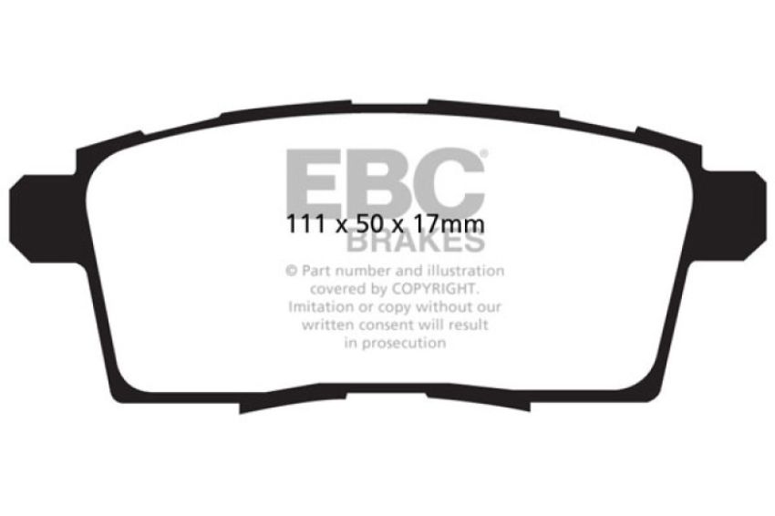EBC Brakes DP31795C Redstuff Ceramic Low Dust Brake Pads