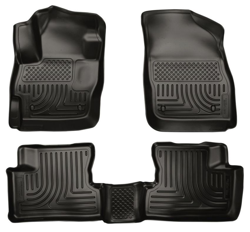 HUSKY LINERS HSK98631 10-13 Mazda 3 Front/2nd Floor Liners Black
