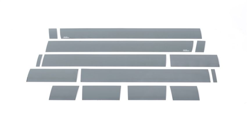 Putco 9751206BP 07-13 Chevy Silv Crew Cab 6.5ft Standard Box - 6in Wide - 14pcs Black Platinum Rocker Panels