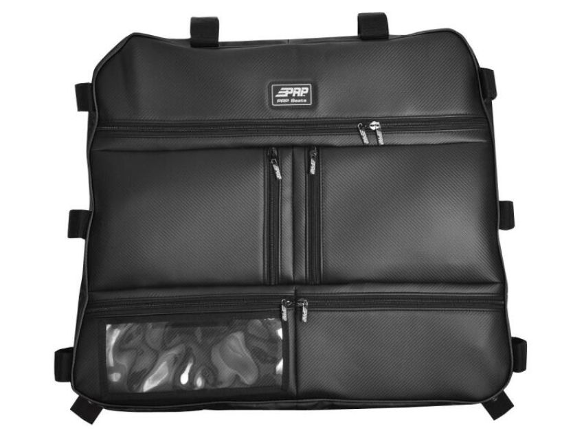 PRP Seats E47-210 PRP Rzr Ovrhead Bag Carb Fbr/Bk Ea