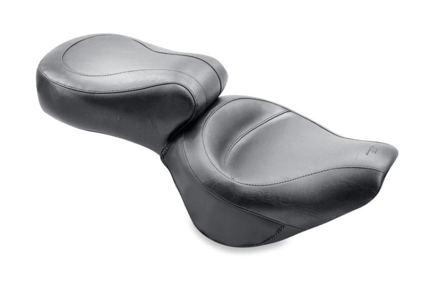 Mustang Motorcycle 75933 Mustang 95-05 Kawasaki Vulcan 800, 96-05 800 Classic Standard Touring 1PC Seat - Black