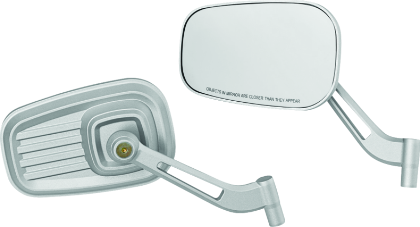 Kuryakyn 6654 Dillinger Mirrors Silver