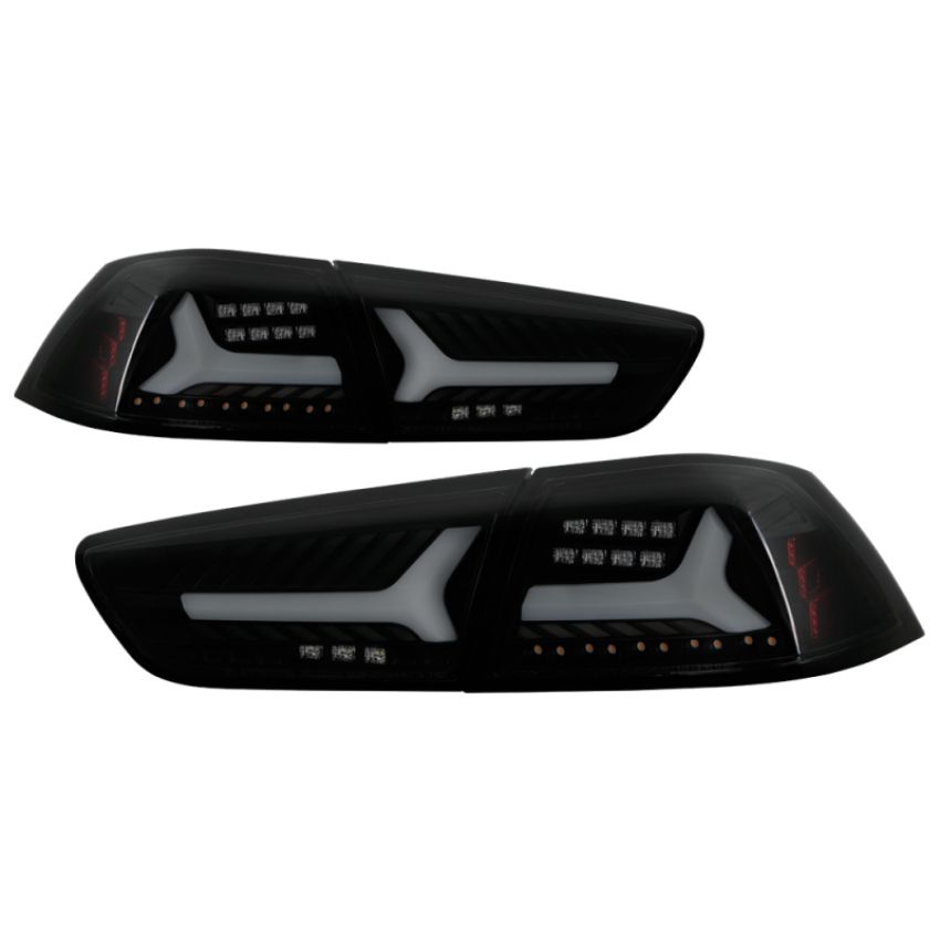 SPYDER 5088147 LED Tail Lights - Version 2 - Black Smoke