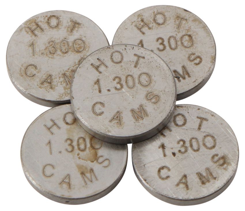 Hot Cams 5PK948130 04-08 400 DVX/02-16 CRF 450 R 1.300mm Shim Kit - 5 Pack