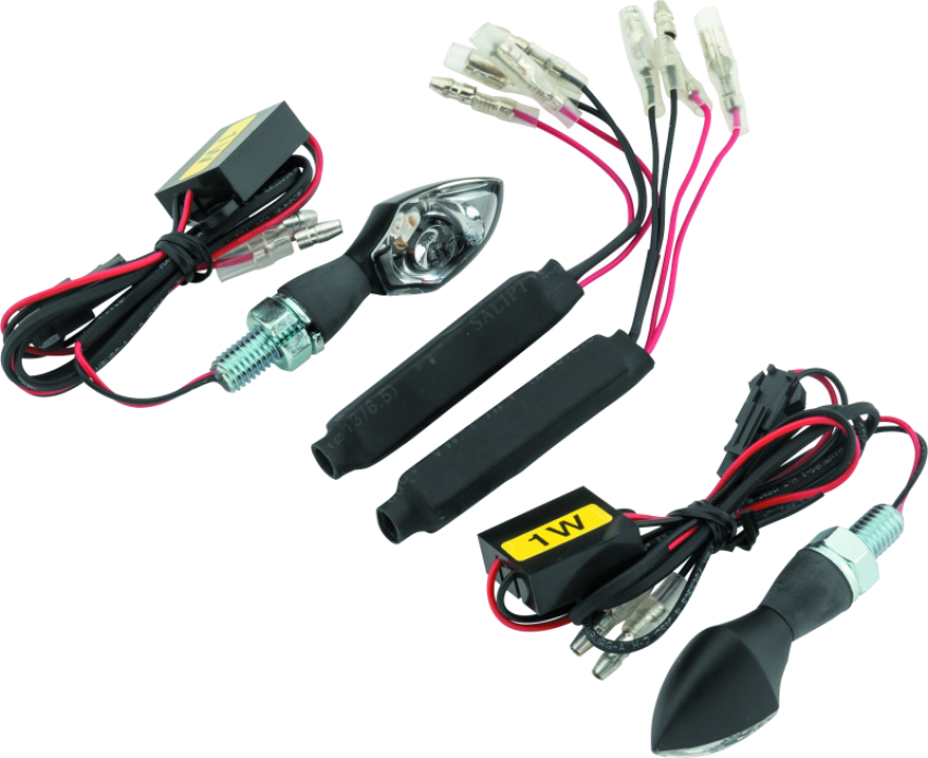 BikeMaster 266237 LED Micro Brite pair - Black