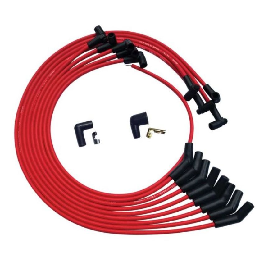 MOROSO MOR52030 Ultra Plug Wire Set SBC Under V/C Red
