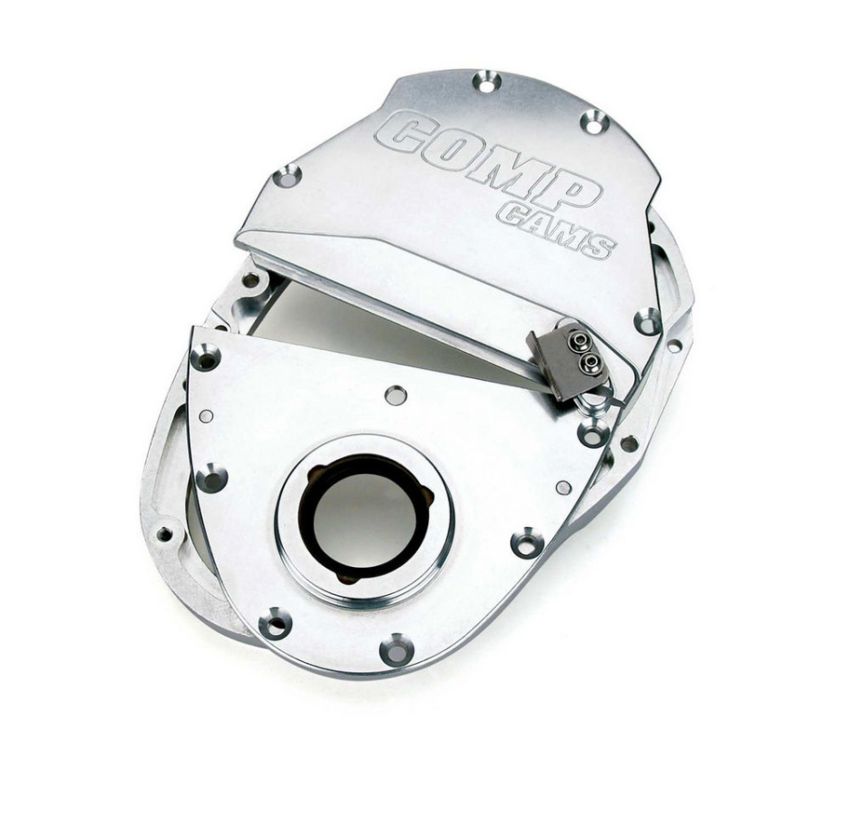 COMP CAMS COM310 Aluminum Timing Cover - SBC 3pc.