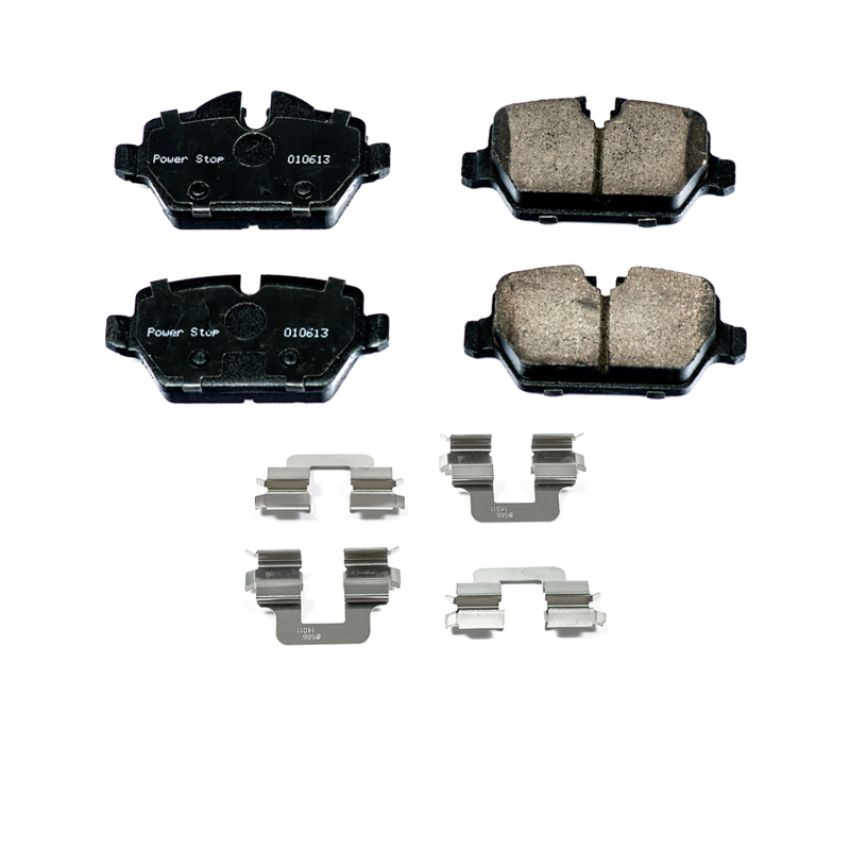 PowerStop 17-1554 PowerStop - Z17 Low-Dust Ceramic Brake Pads with Hardware