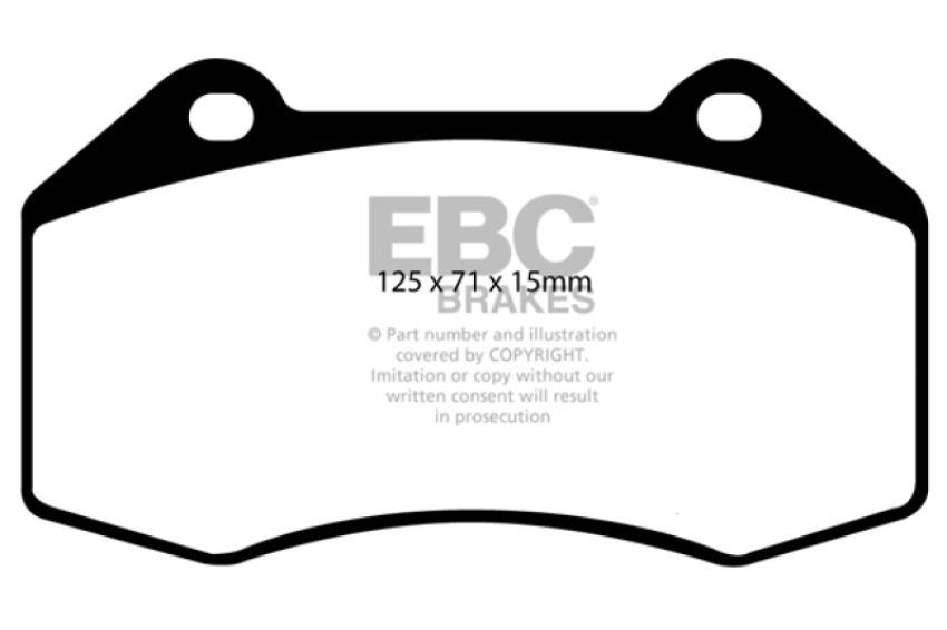 EBC Brakes DP31539C Redstuff Ceramic Low Dust Brake Pads