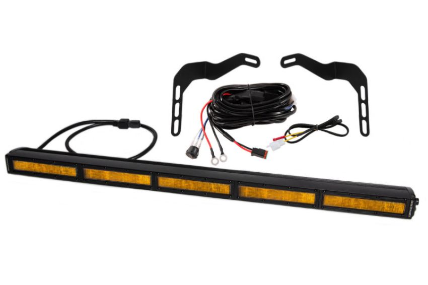 Diode Dynamics DD6062 14-21 Toyota Tundra SS30 Stealth Lightbar Kit - Amber Flood