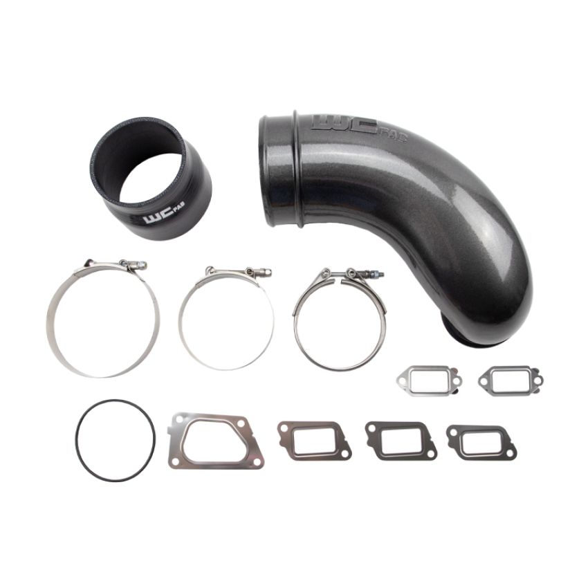 Wehrli WCF100417-CT 11-16 Duramax LML 5in. Intake Horn Kit - Candy Teal