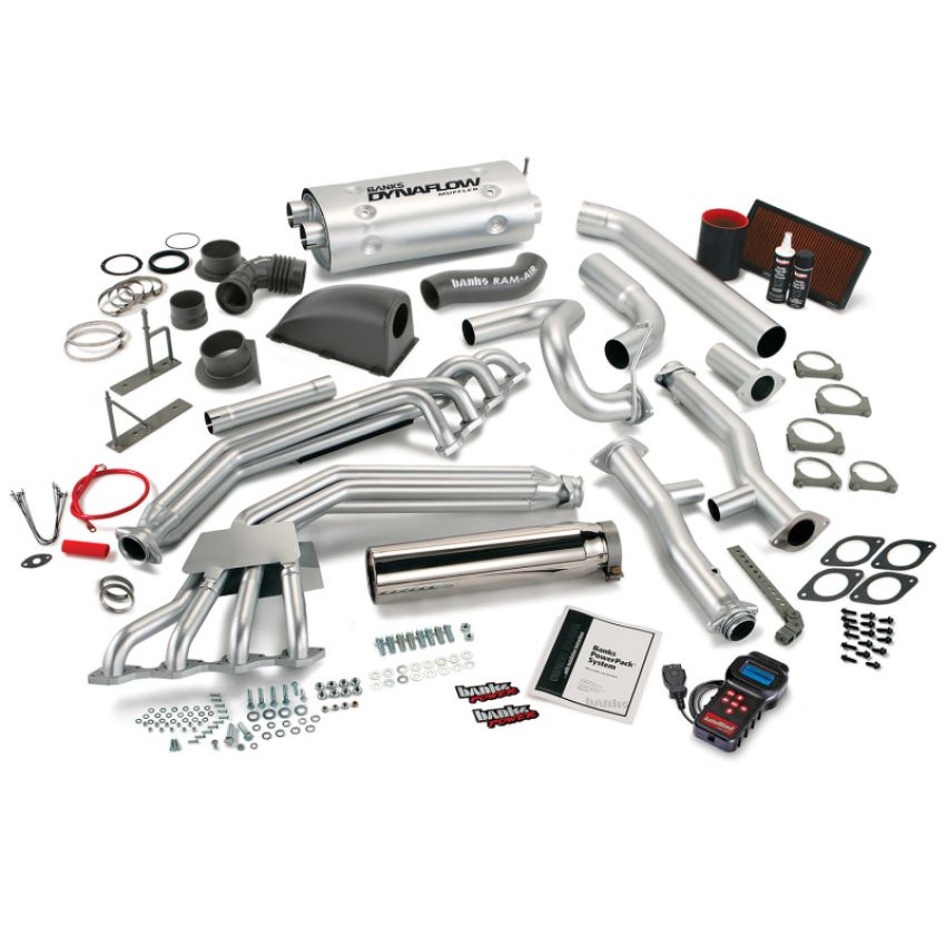 Banks Power 49579 05-08 GM 8.1L Mh-W24 (L-Exit) PowerPack System W/AutoMind