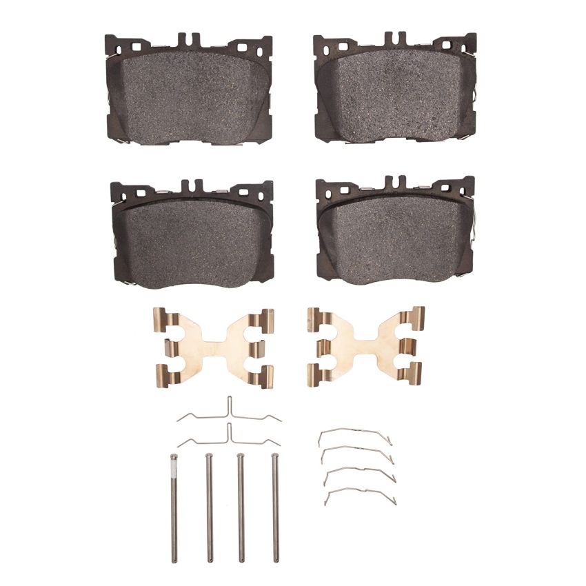 Dynamic Friction 1600-1871-01 Brake Pad Kt