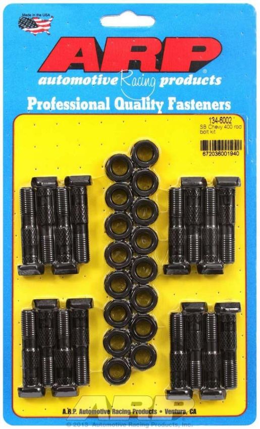 ARP ARP134-6002 SBC Rod Bolt Kit - Fits 400