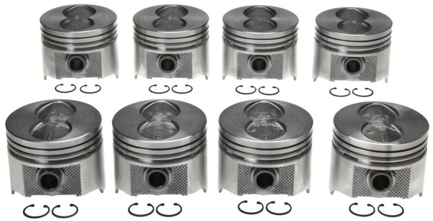 Mahle OE Ford Pass & Trk 390 Eng 1966-70 360 Eng 1968-76 Piston Set (Set of 8)