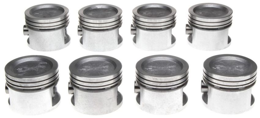 MHL OE Cast Piston Sets -8 Cyl