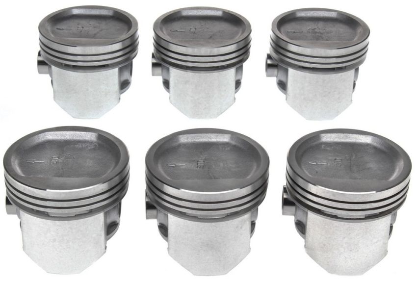 Mahle OE AMC Jeep 232 3.8L 1979-88 258 4.2L Engs 1979-90 Piston Set (Set of 6)