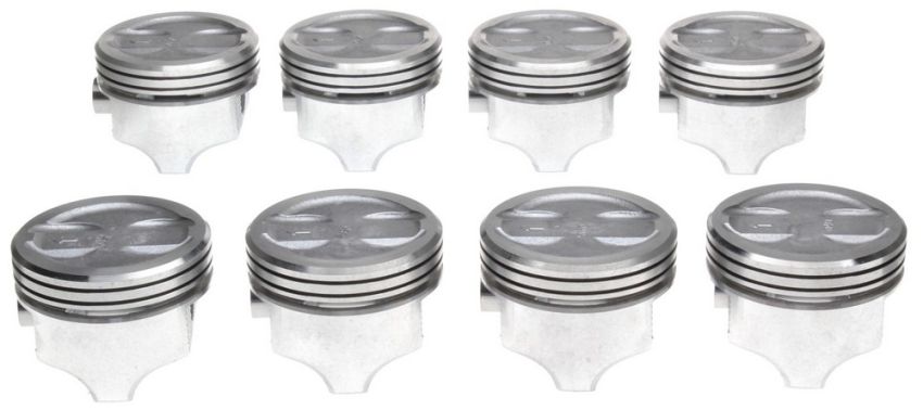 Mahle OE GM 350 Same as 2243556 (Except 8 Pack) .040 Piston Set (Set of 8)