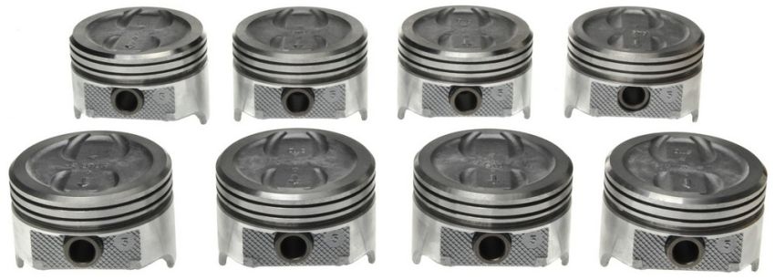 Mahle OE GM 350 Same as 2243556 (Except 8 Pack) .060 Piston Set (Set of 8)