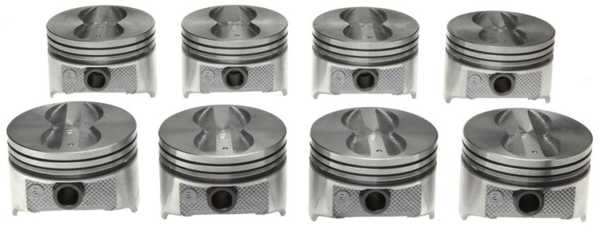 Mahle OE GMC Pass & Trk 350 5.7L Eng 1967-85 Piston Set (Set of 8)