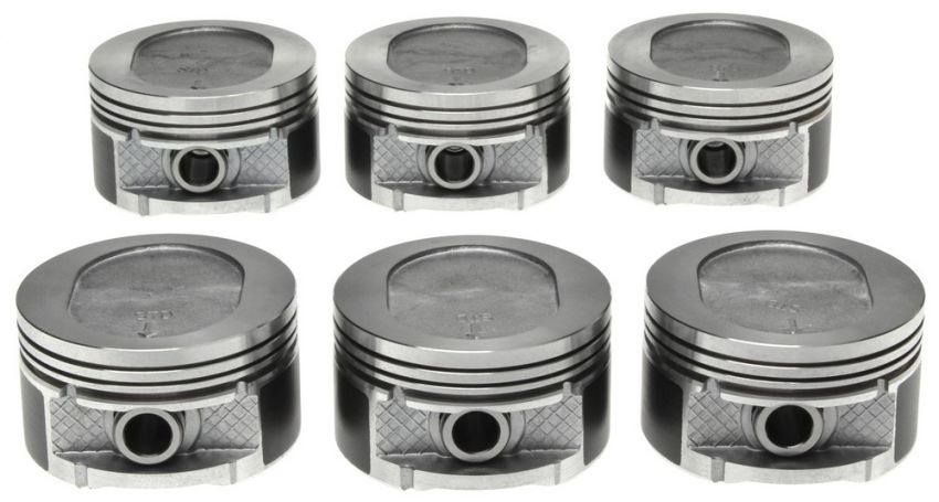 Mahle OE Chry Pass & Trk 201 3.3L Eng 1990-96 Intrepid Concord Vision Van Piston Set (Set of 6)