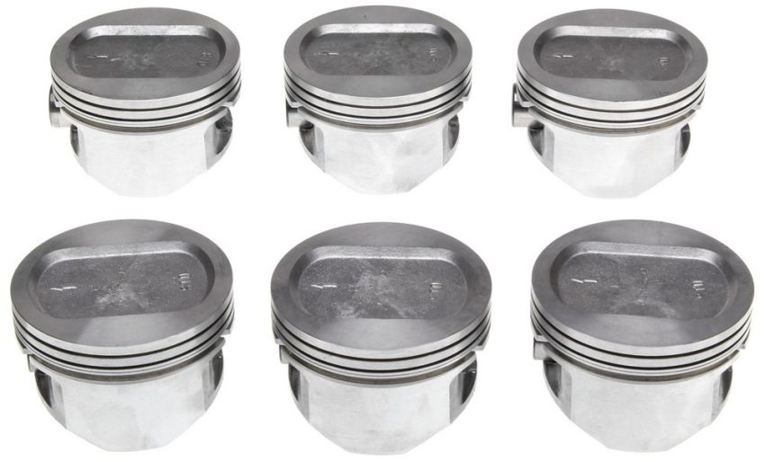 Mahle OE Ford Trk 256 4.2L V6 Eng 1996-1998 Piston Set (Set of 6)