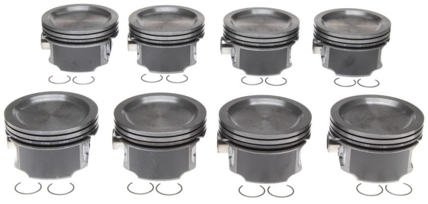 Mahle OE Ford Pass & Trk 4.6L 281 2V V8 Windsor PI 1999-2001 .020 Piston Set (Set of 8)