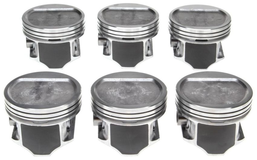 Mahle OE 2243415030 Jeep & Dodge Trk 2.5L 150 L4 Vin P 4.0L 242 L6 Vin S 1996-2001 Piston Set (Set of 6)