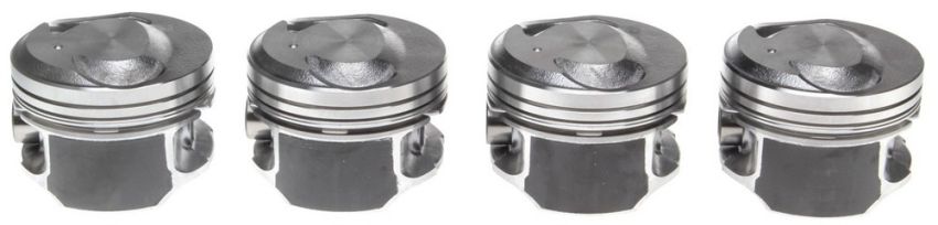 Mahle OE Ford 1989cc 2.0L SOHC Vin P 1997-2004 Focus 00-04 / Escort 97-02 .020 Piston Set (Set of 4)