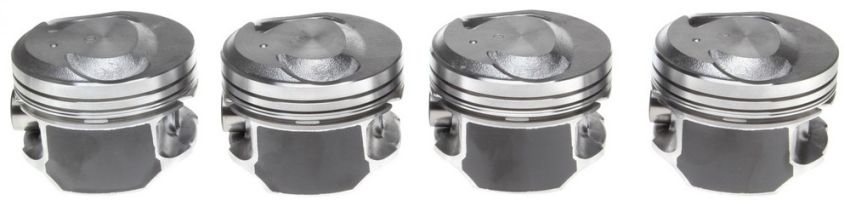 Mahle OE Ford 1989cc 2.0L SOHC Vin P 1997-2004 Focus 00-04 / Escort 97-02 .040 Piston Set (Set of 4)