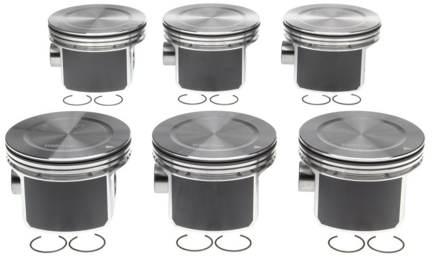 Mahle OE Chrysler 3.5L V6 1998-2004 Vin G Concord LHS Prowler 300M 0.20MM Piston Set (Set of 6)