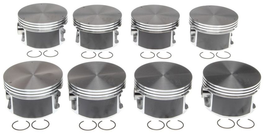 Mahle OE Dodge Trk & Jeep 4.7L Vin N 1999-2001 & 3.7L Vin K 2002-2005 .010 Piston Set (Set of 8)