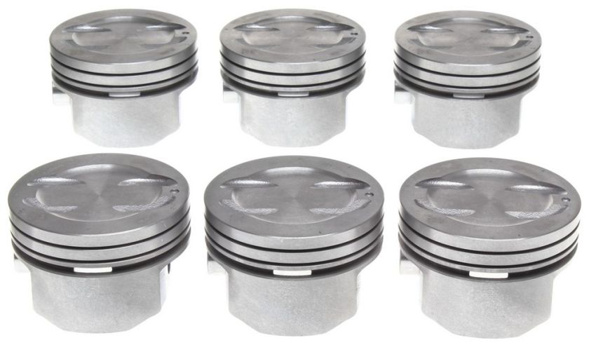 Mahle OE GM 4.3L V6 DISH .040 w/ P Aftermarket Version Piston Set (Set of 6)