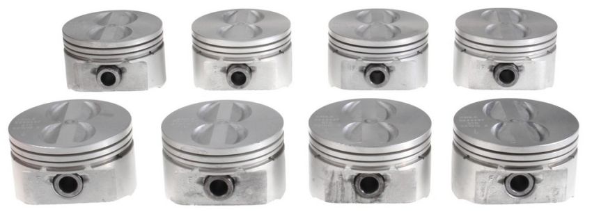 Mahle OE GM 5.7L 101V13A3 STD w/ Pin Eng Pack Piston Set (Set of 8)