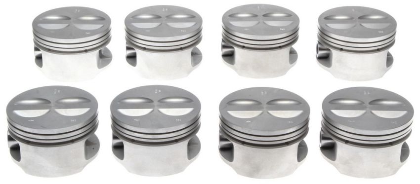 Mahle OE GM 5.7L 350 LT1 V8 T .030 w/ P Piston Set (Set of 8)