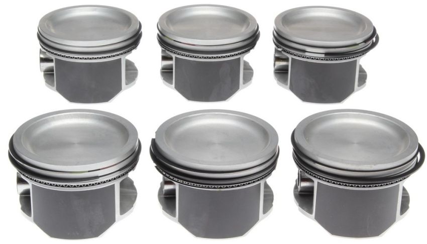 Mahle OE GM 3.4L 207 LA1 V6 .040 w/ PR Piston With Rings Set (Set of 6)