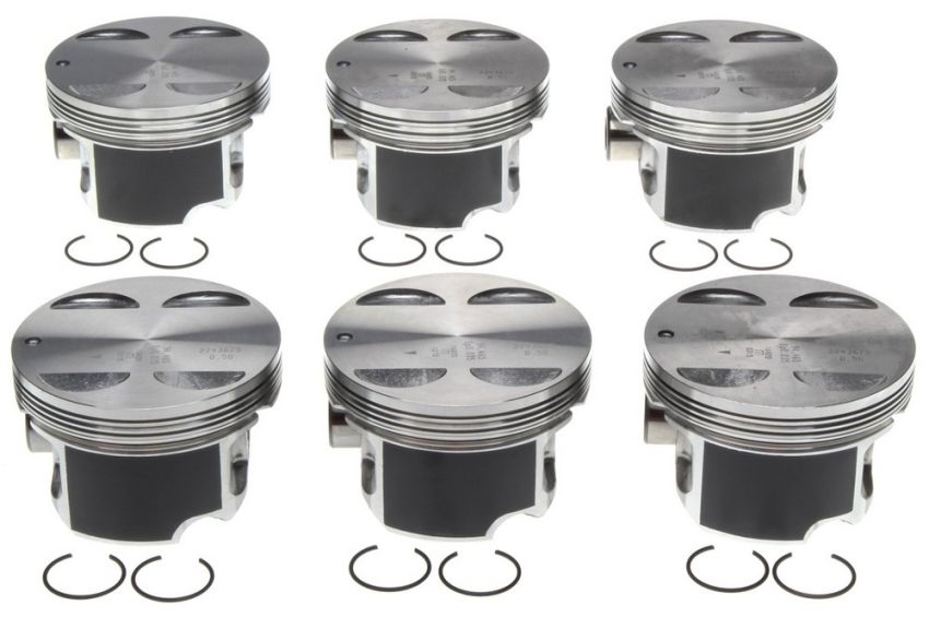 Mahle OE GM High Feature 3.6L V6 LY7 Eng MALIBU/EQUINOX 0.50 MM Piston Set (Set of 6)