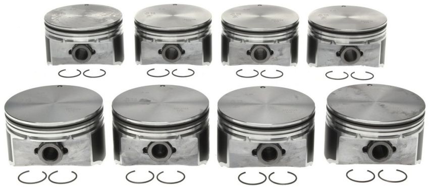 Mahle OE 2243729 GM 4.8L / 5.3L 05-09 Fits LMG LC9 LY5 & LMF Piston Set (Set of 8)