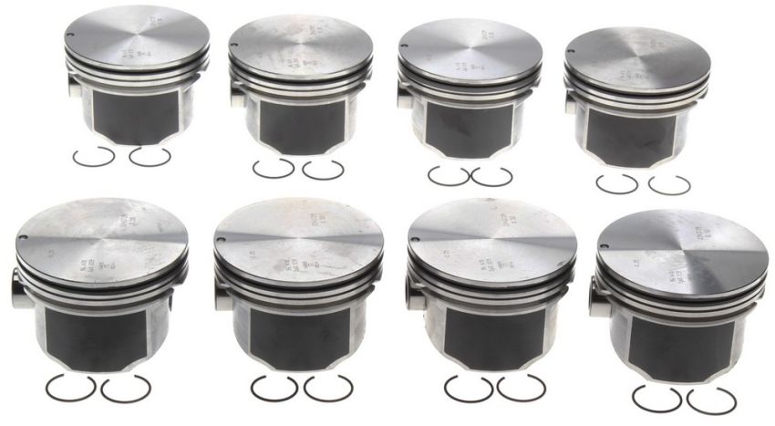Mahle OE GM 4.8L / 5.3L 05-09 fits LMG LC9 LY5 & LMF .50MM Piston Set (Set of 8)