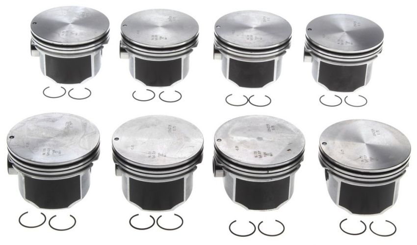 Mahle OE GM 4.8L / 5.3L 05-09 fits LMG LC9 LY5 & LMF .75MM Piston Set (Set of 8)