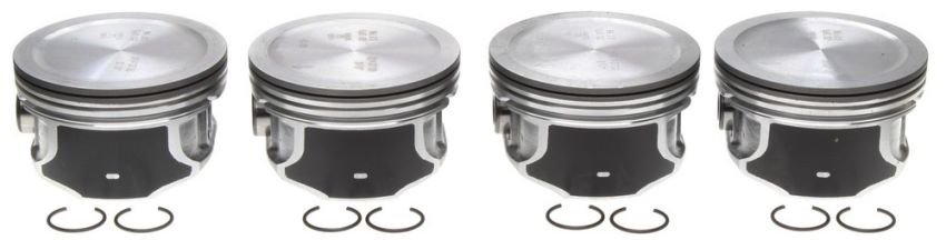 Mahle OE GM 2.2L ECOTEC 02-07 Coated Skirts .25MM Piston Set (Set of 4)