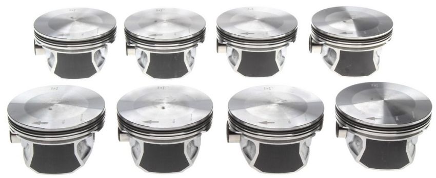 Mahle OE Dodge Eagle HEMI 5.7L 0.25MM 2009-12 Dodge Charger Challenger Durango Piston Set (Set of 8)