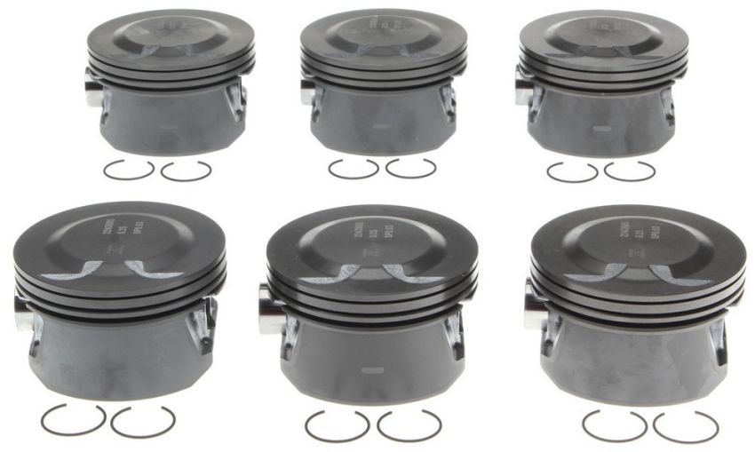 Mahle OE GM 4.2L 06-09 0.25MM Piston Set (Set of 6)