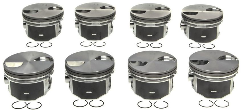 Mahle OE GM 4.8/5.3L 10-14 0.50MM Piston Set (Set of 8)