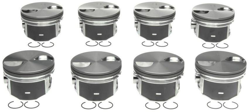Mahle OE GM 4.8/5.3L 10-14 0.75MM Piston Set (Set of 8)